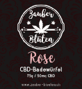CBD - Badewürfel Rose